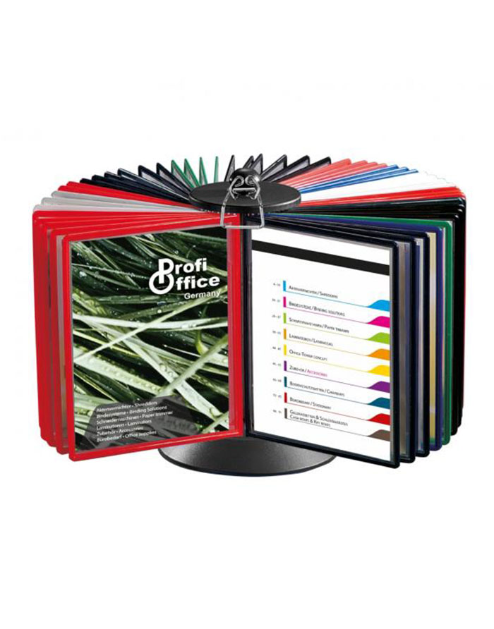 Sistem de prezentare  suport rotativ p/u 50folii