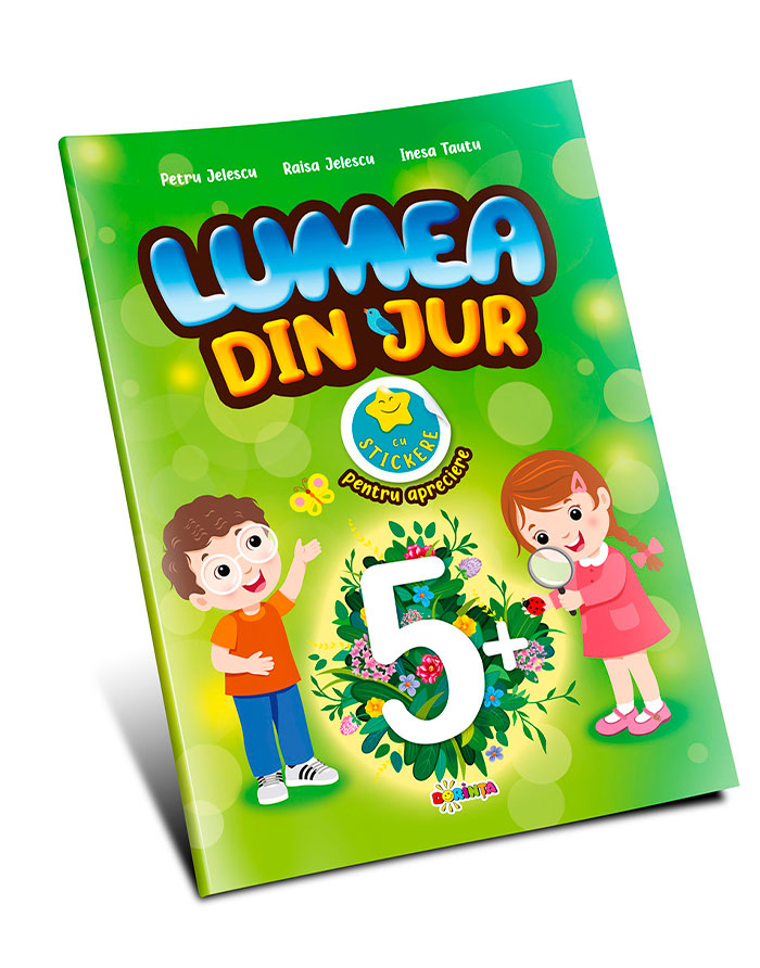 Lumea din jur 5+ cu stikere