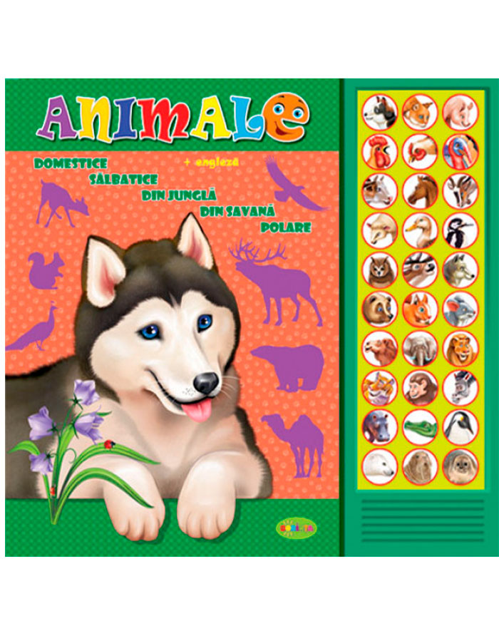 Carte cu sunete. Animale