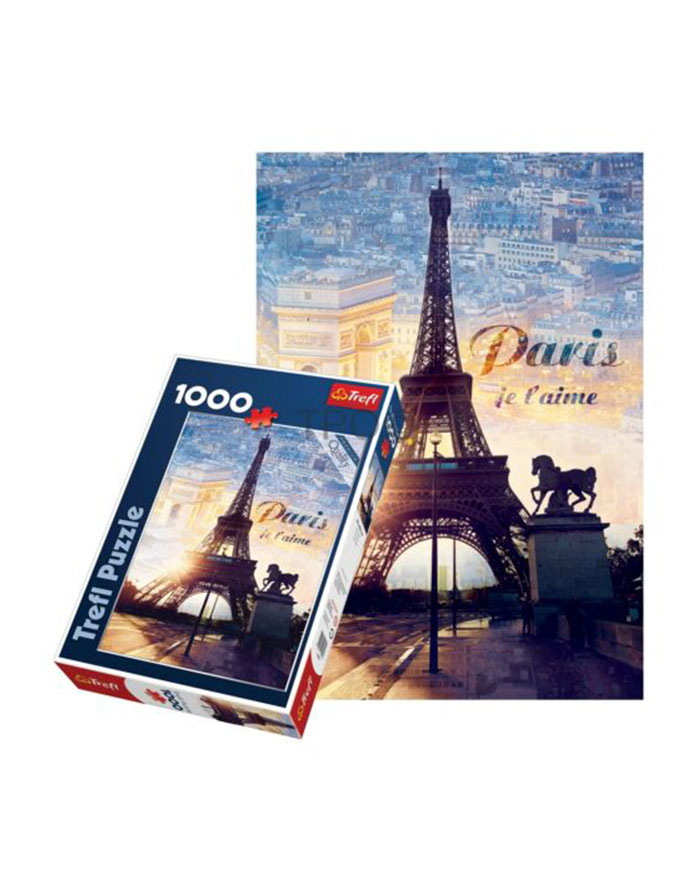 Puzzle 1000 elemente  Paris in zorii zilei  Trefl