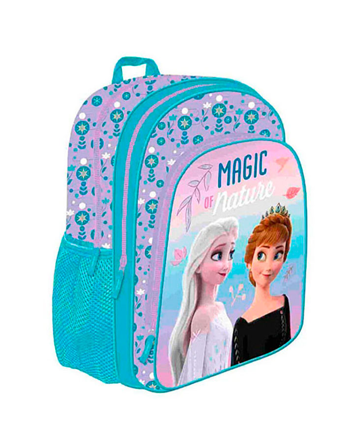 Ghiozdan St.Majewski  cu 3 Compartimente  Gama Frozen Ombre