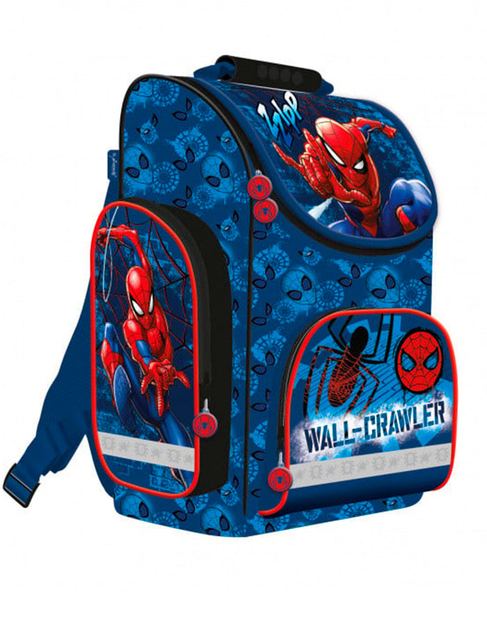 Ghiozdan Scolar Ergonomic St.Majewski - SpiderMan  Ventilatie Spate