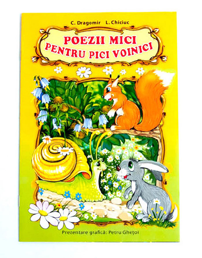 Poezii PENTRU PICI VOINICI-coperta carton