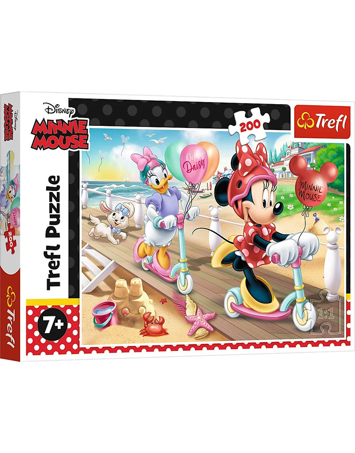 Puzzle 200 piese – Minnie la Plajă