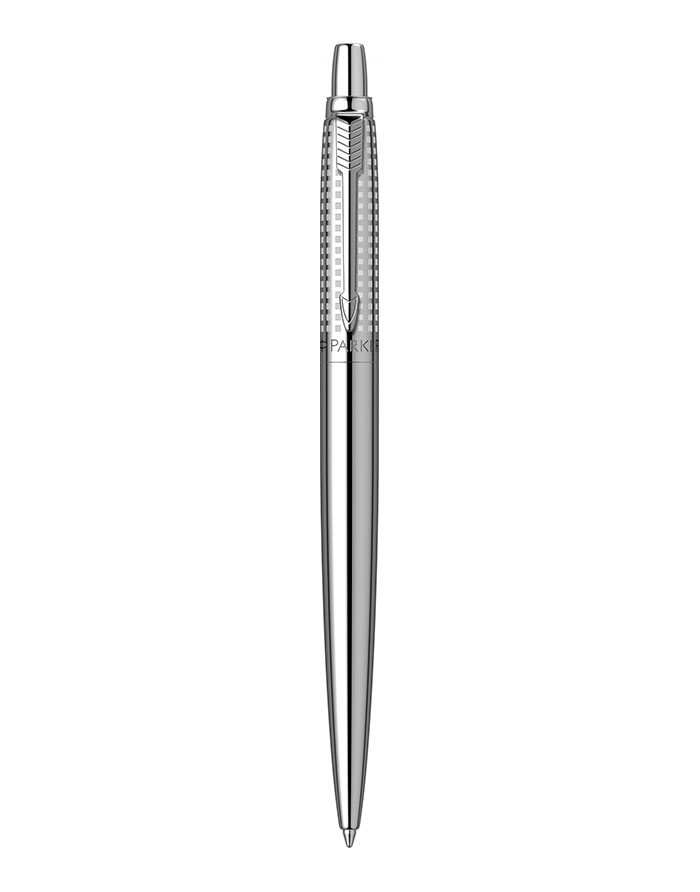 Pix bila  PARKER  Jotter Premium Shiny Stainless Steel Chiselled CT 908820