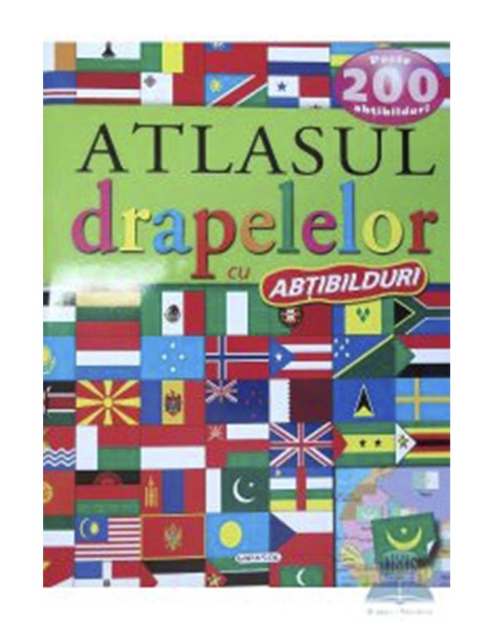 Atlasul drapelelor cu abtibilduri