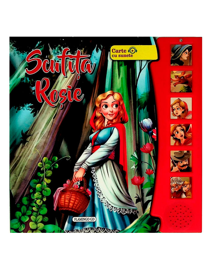 SCUFITA ROSIE  carte cu sunete