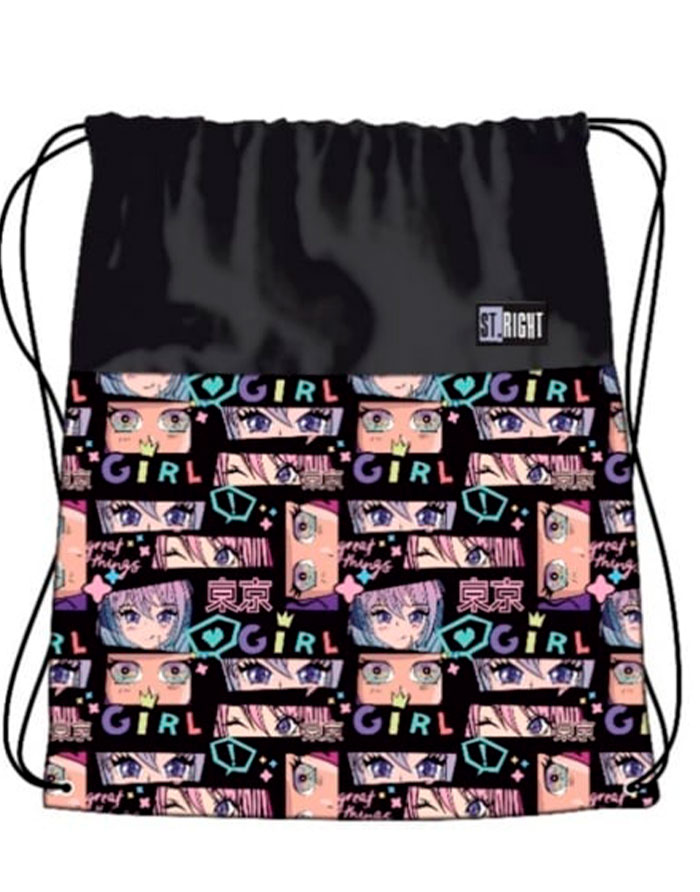 Sac Sport  Colectia St Right - Color Anime SO01 43x34cm