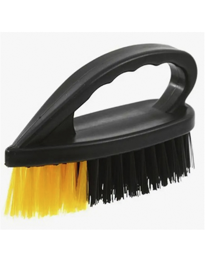 Perie de menaj plastic   14cm Bathub neagra aspra F0113-1