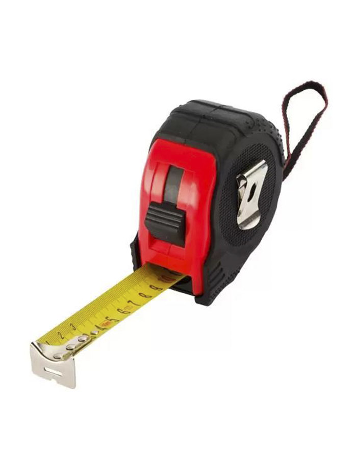 Ruletă 8m x 25mm cu buton de fixare temporară PROFMET