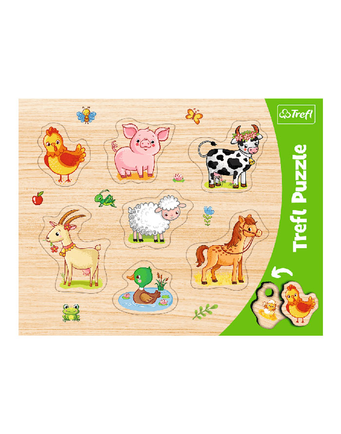 Puzzle în ramă „Animale” Trefl