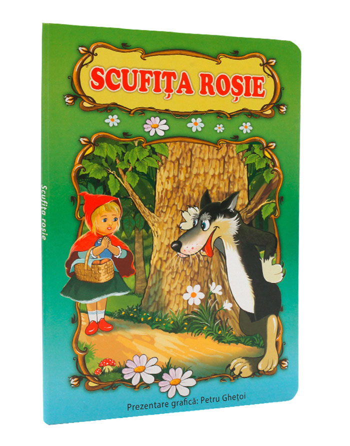 POVESTE - SCUFITA ROSIE coperta carton