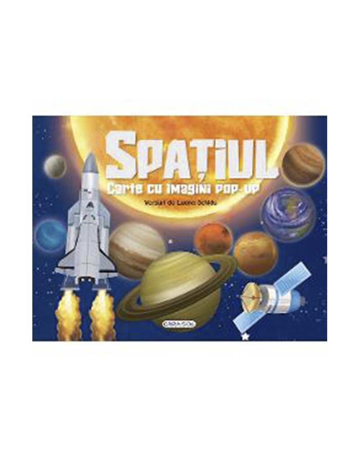 Carte cu imagini pop-up - Spatiul