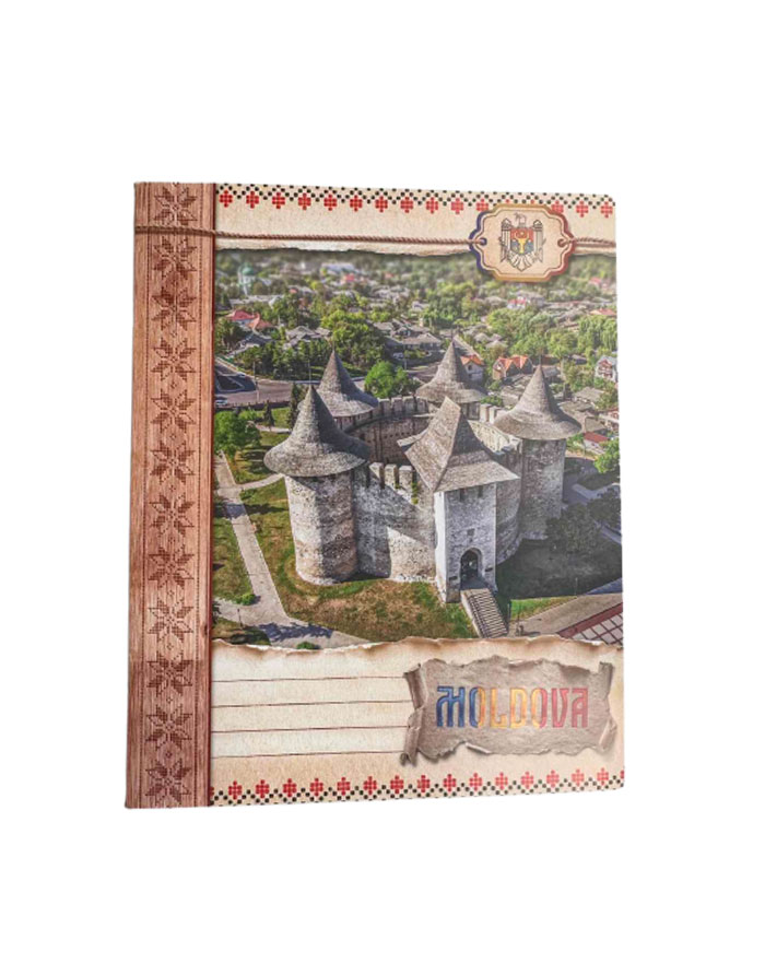 Caiet A5 36file  patratele Moldova