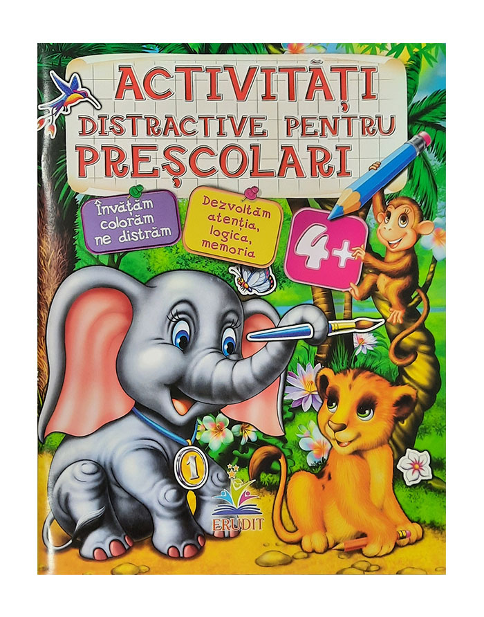 ACTIVITATI DISTRACTIVE PENTRU PRESCOLARI 4+