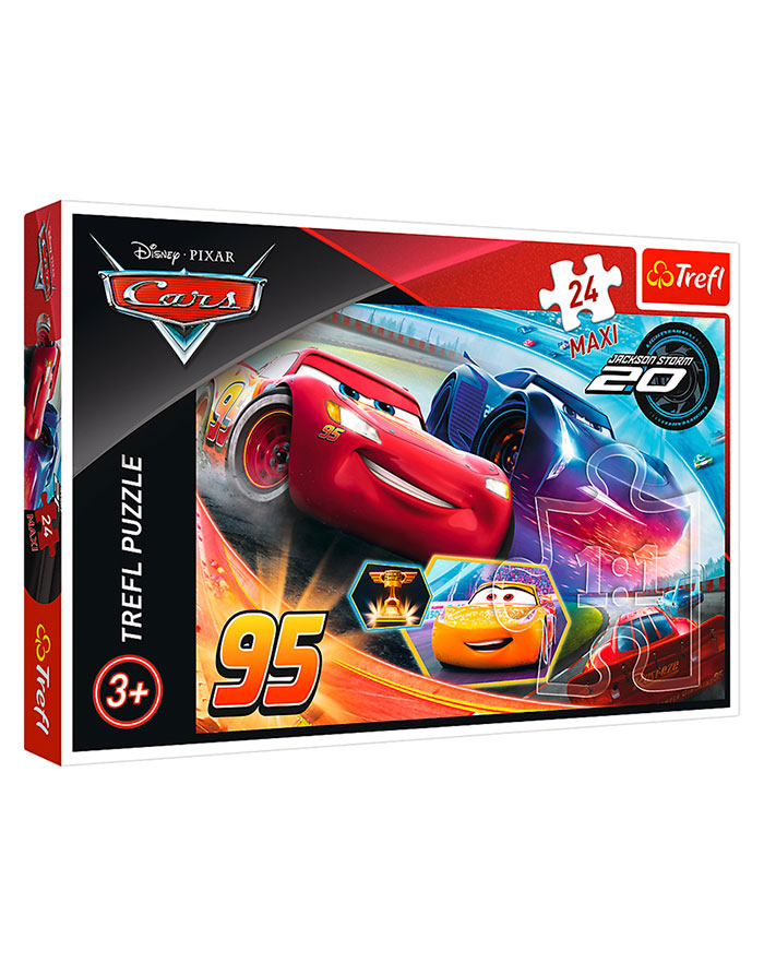 Puzzle  24 Maxi  -  Let the best driver win / Disney Cars 3