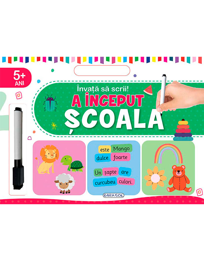 Invata sa scrii   A inceput scoala .