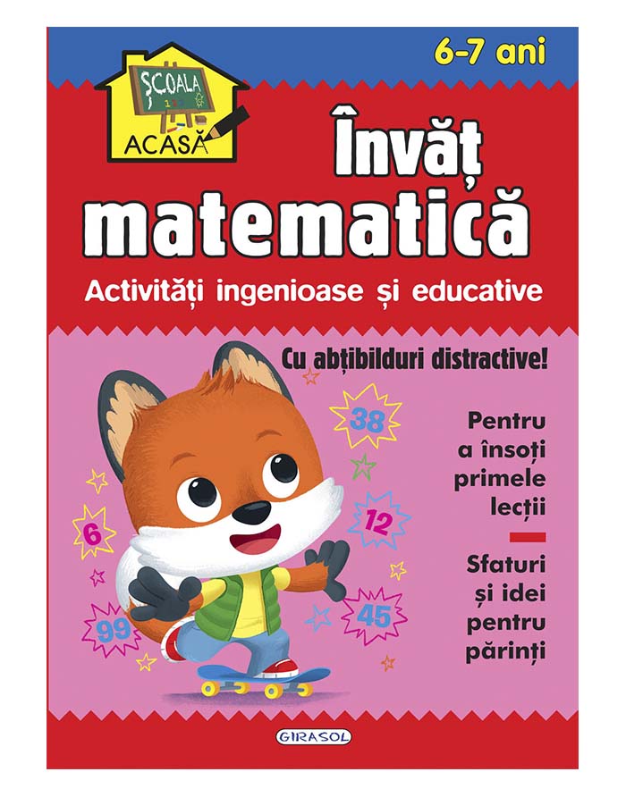 Scoala acasa - Invat matematica 6-7 ani