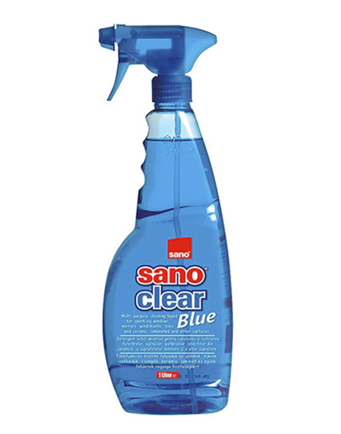 Detergent pentru geamuri Sano Clear Blue  1L