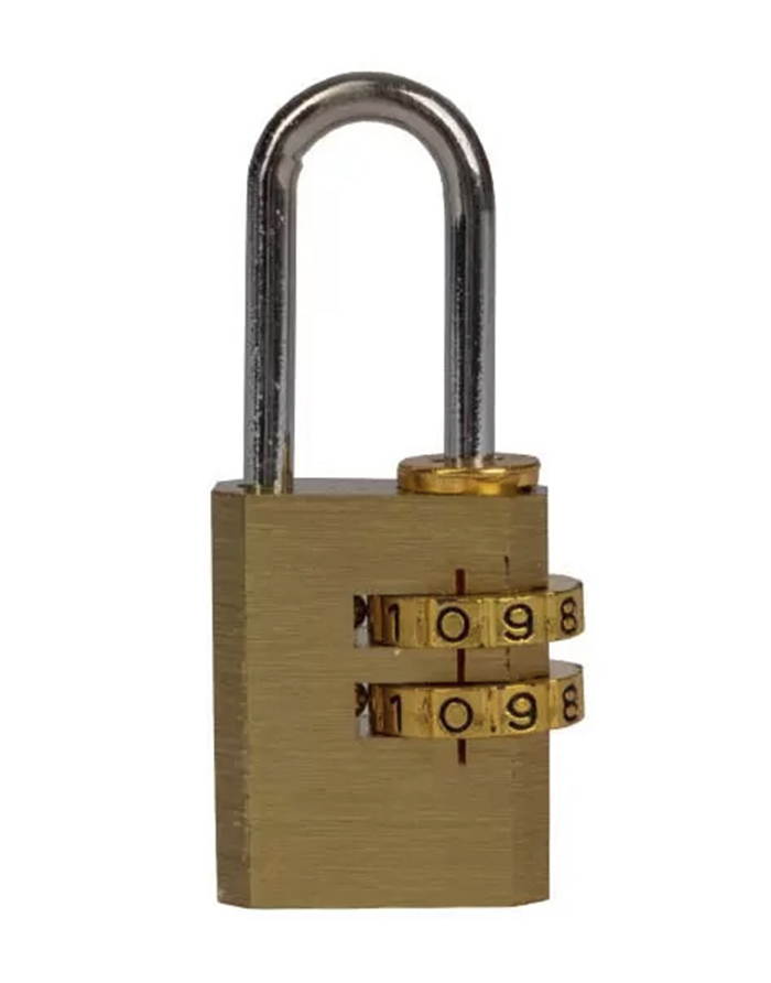 Lacăt cu cod  PROFMET d20mmx d3mm   cod 2 cifre