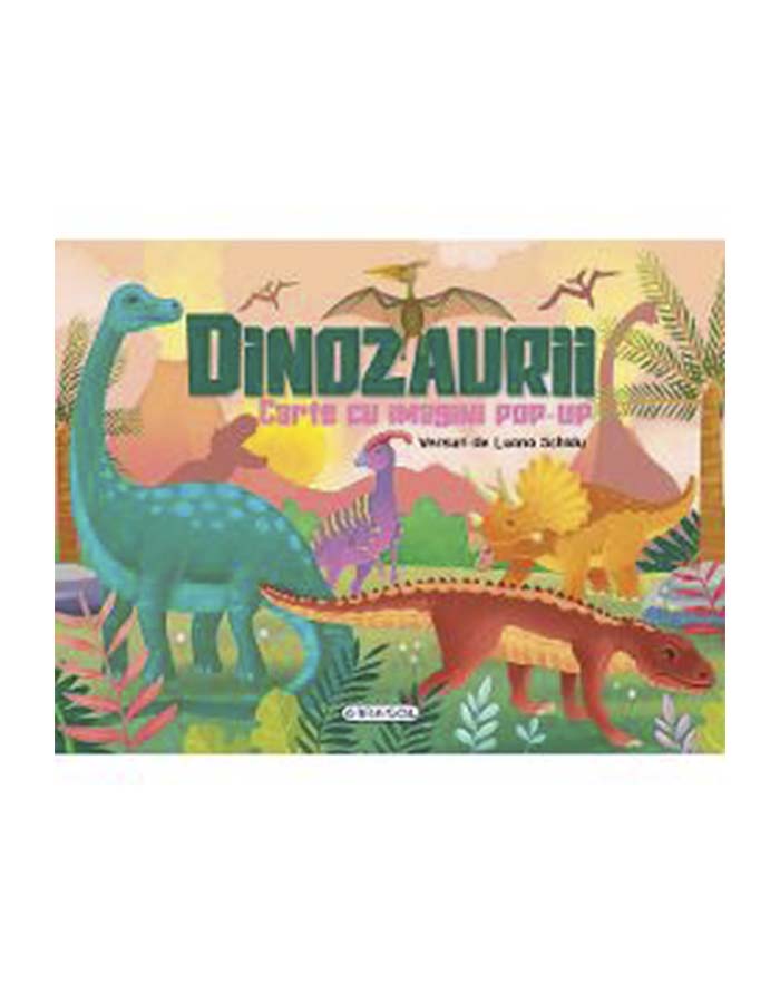 Carte cu imagini pop-up - Dinozaurii