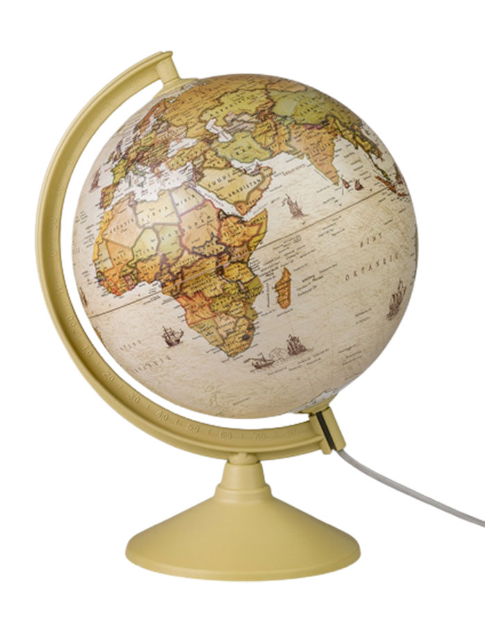 Glob Antic  Gurbuz d=20cm  cu iluminare RO