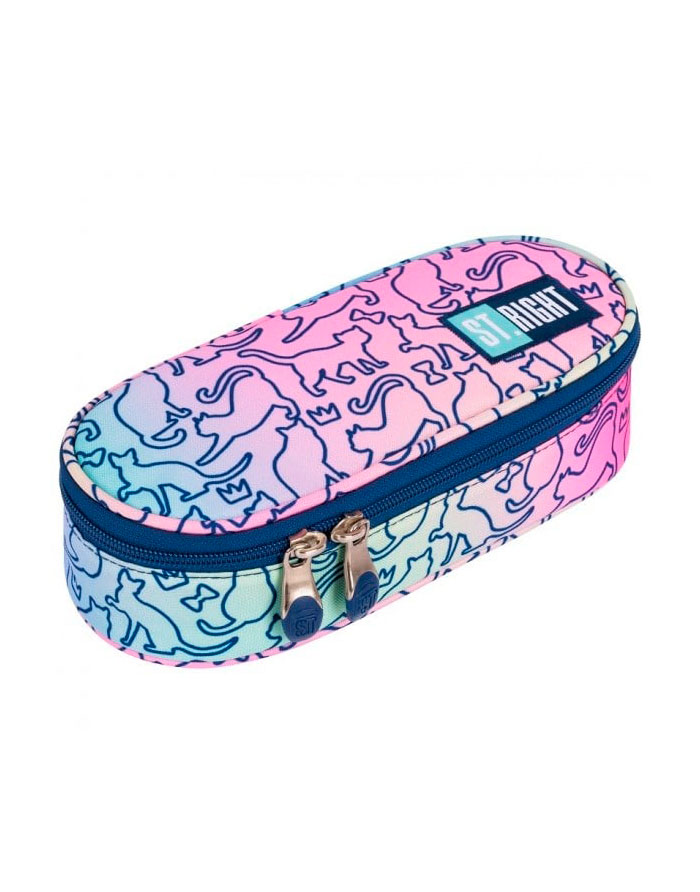 Penar Rigid  St.Right cu Clapeta Interioara  Colectia - Ombre Cats PC01 23 x 9 5 x 6 cm