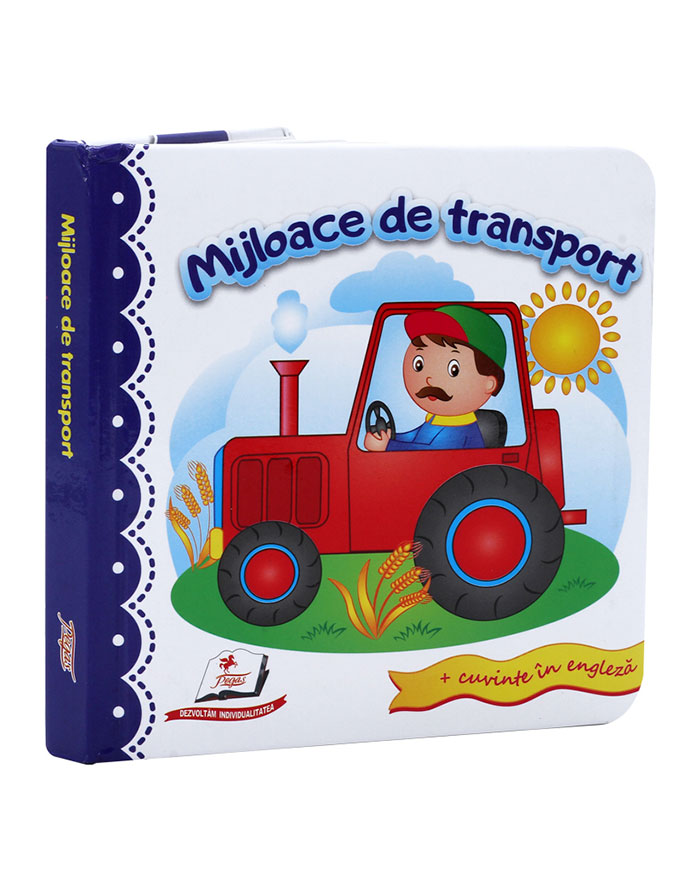 LUMEA DESENELOR-MIJLOACE DE TRANSPORT+CUVINTE IN ENGLEZA