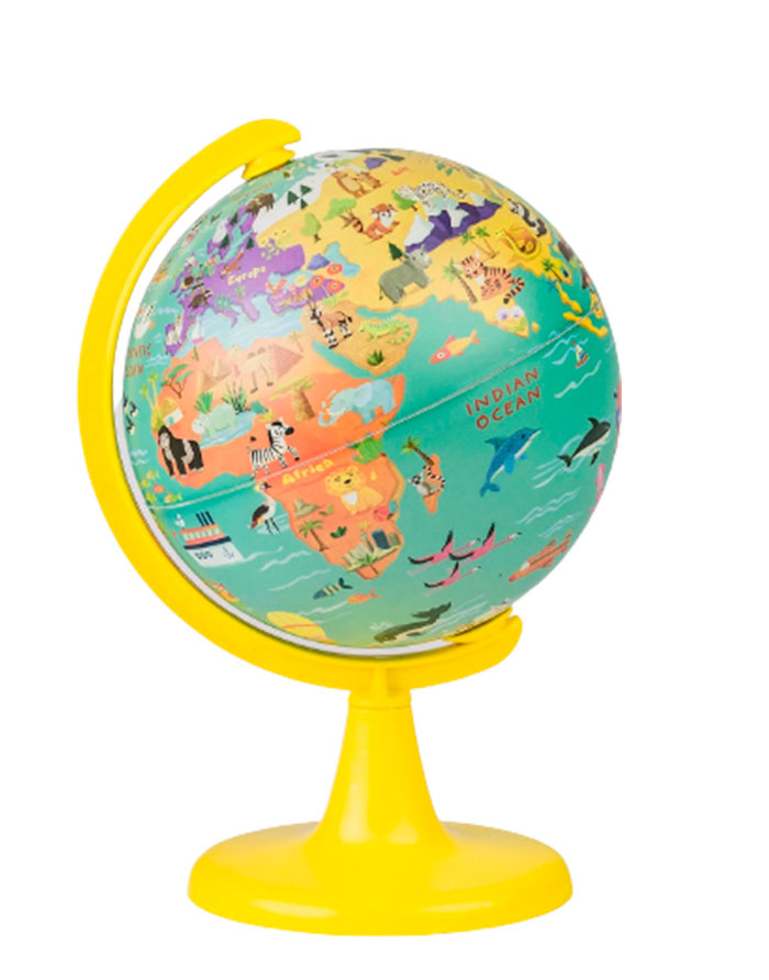 Glob Gurbuz Animale d15cm + Puzzle 100pcs