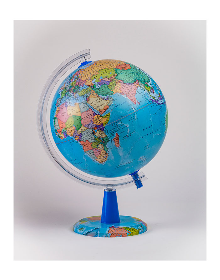 Glob Modern  harta politica a lumii RO  20cm  Gurbuz