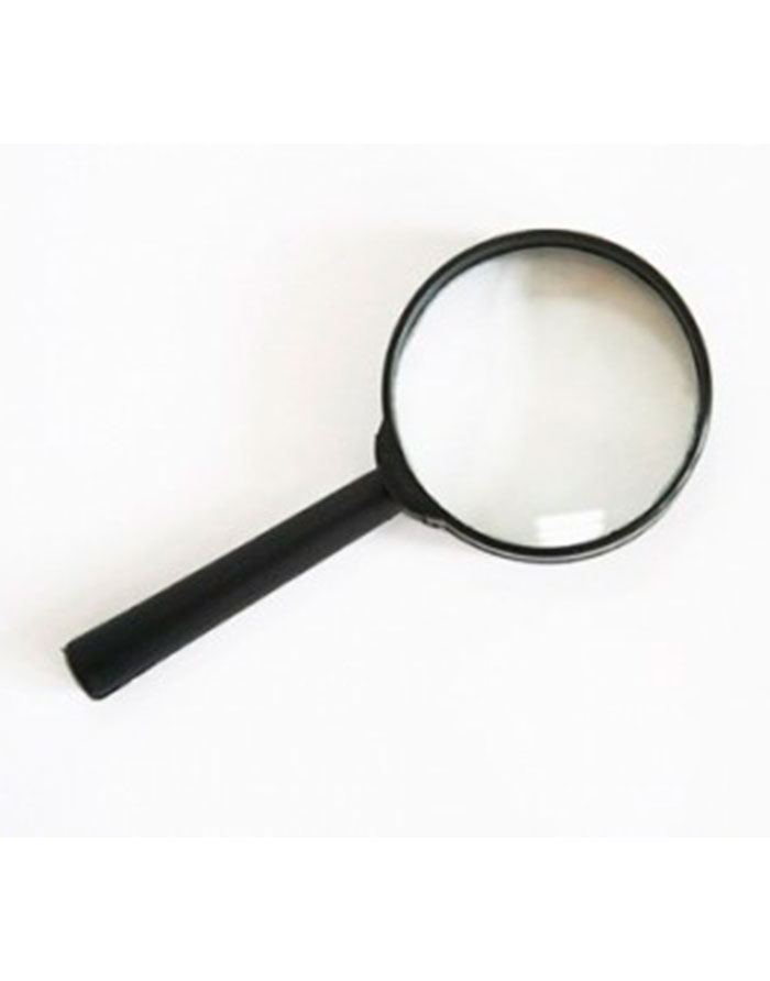 Lupa  miner plastic 3X 90mm Neagra