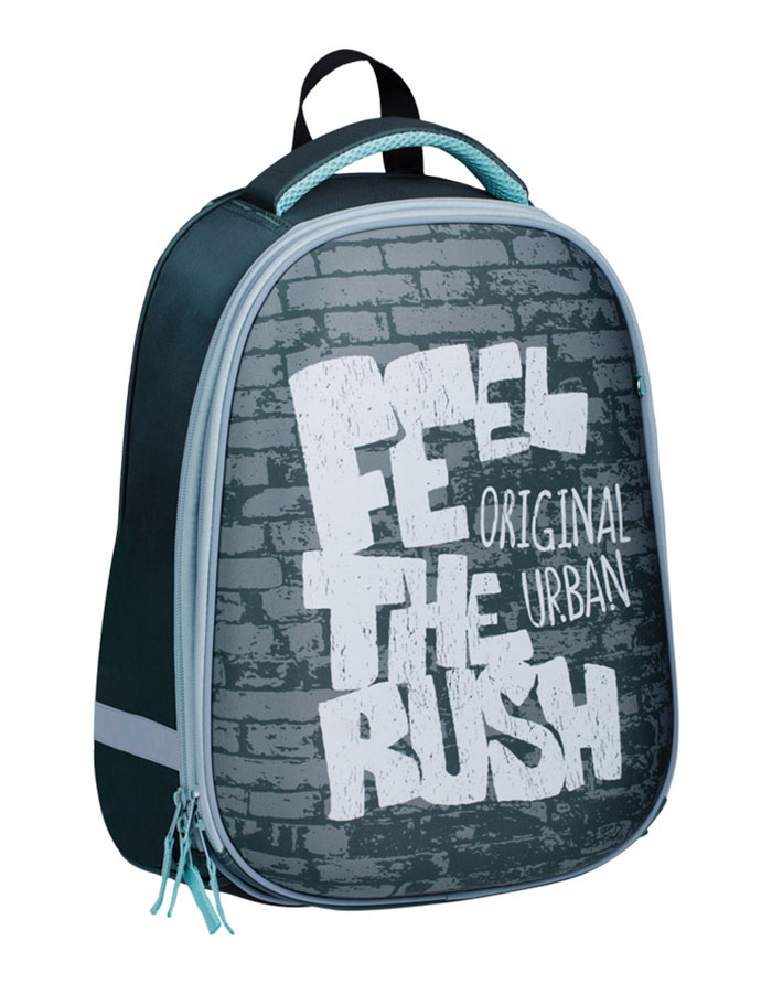 Ghiozdan școlar ortopedic 2sectii 39*30*18сm  ArtSpace School Friend  Rush  Uni_17678