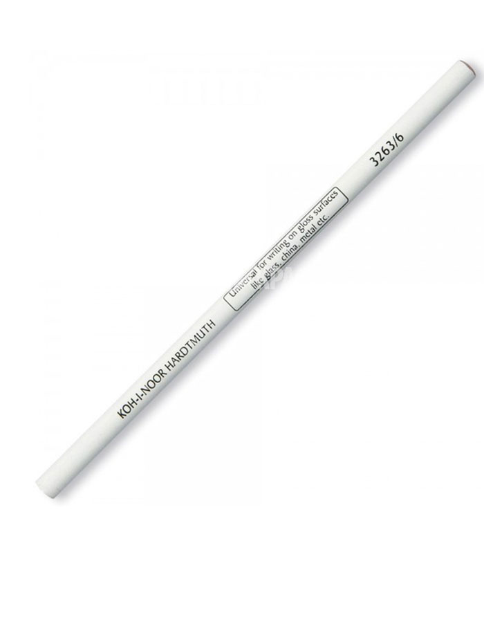 Creioane colorate KOH-I-NOOR  TITANIUM-POLYCOR  alb  3800/01