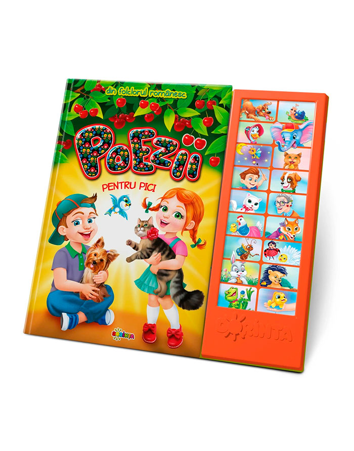 Carte cu sunete. Poezii pentru pici