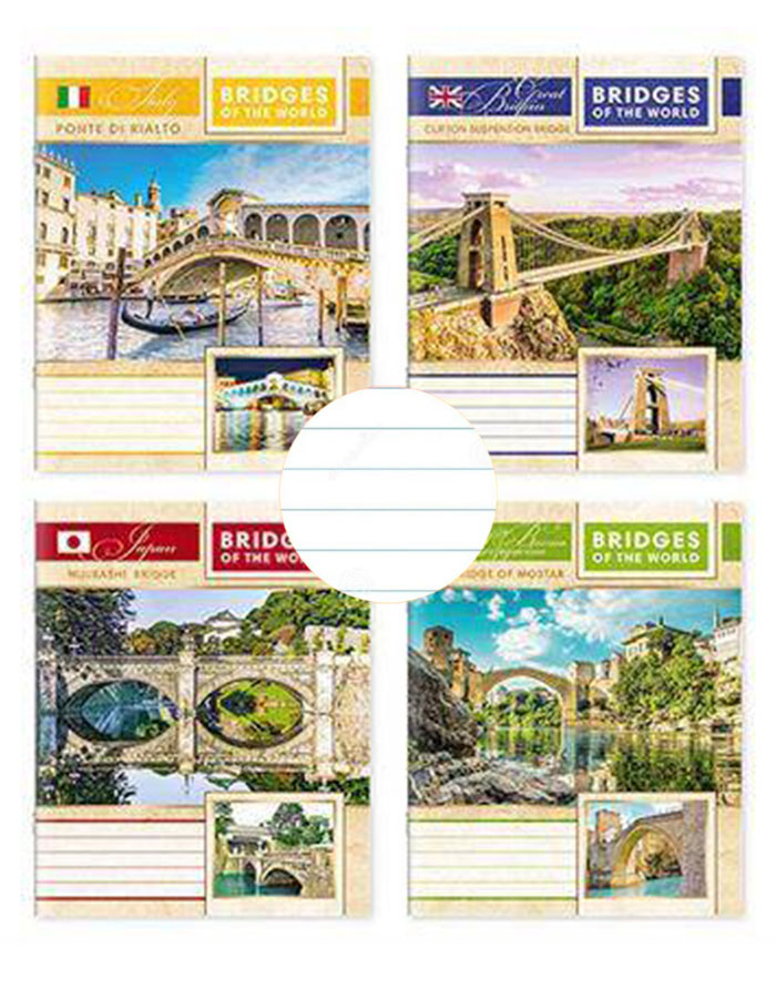 Caiet A5 60file  linie  PODURI