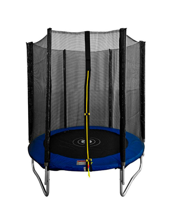 Trambulină d 180cm  neagră cu scară