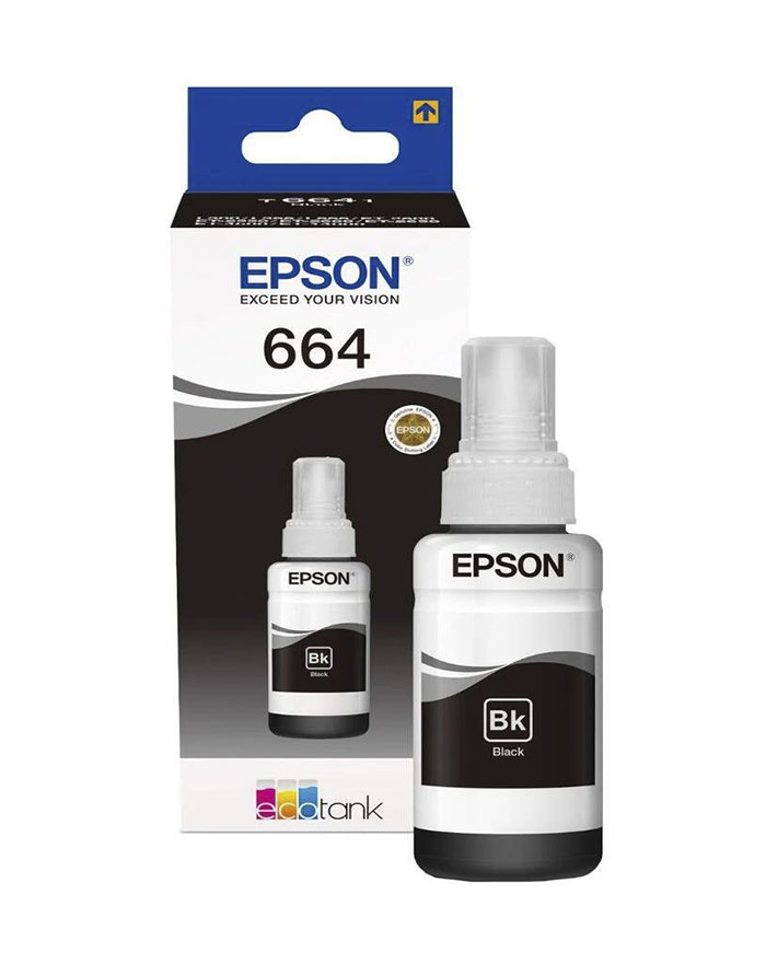 Cerneala Epson 664 Ink T66414A black 70ml