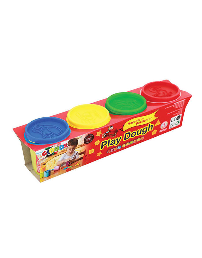Aluat  Globox  Play Doh  520g 4culori