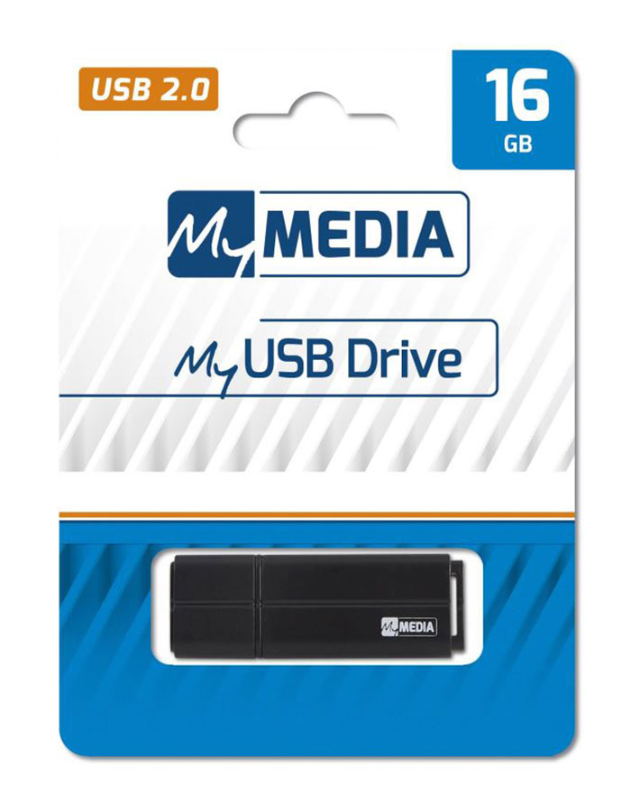 USB Flash Drive  My Media  2.0 16GB