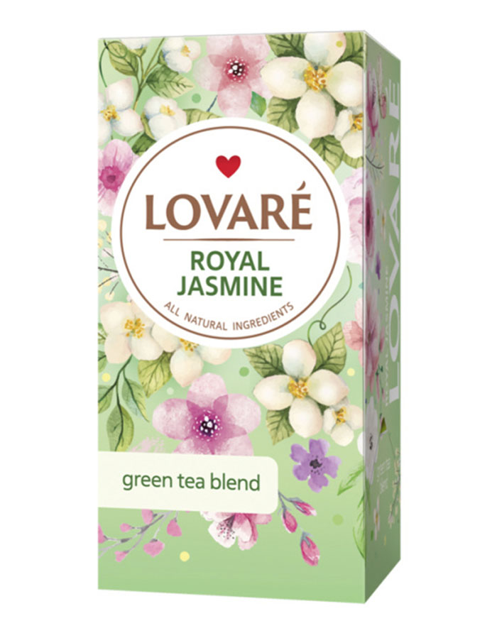 Ceai Lovare Royal Jasmine - 24 de pachete de ceai verde cu iasomie
