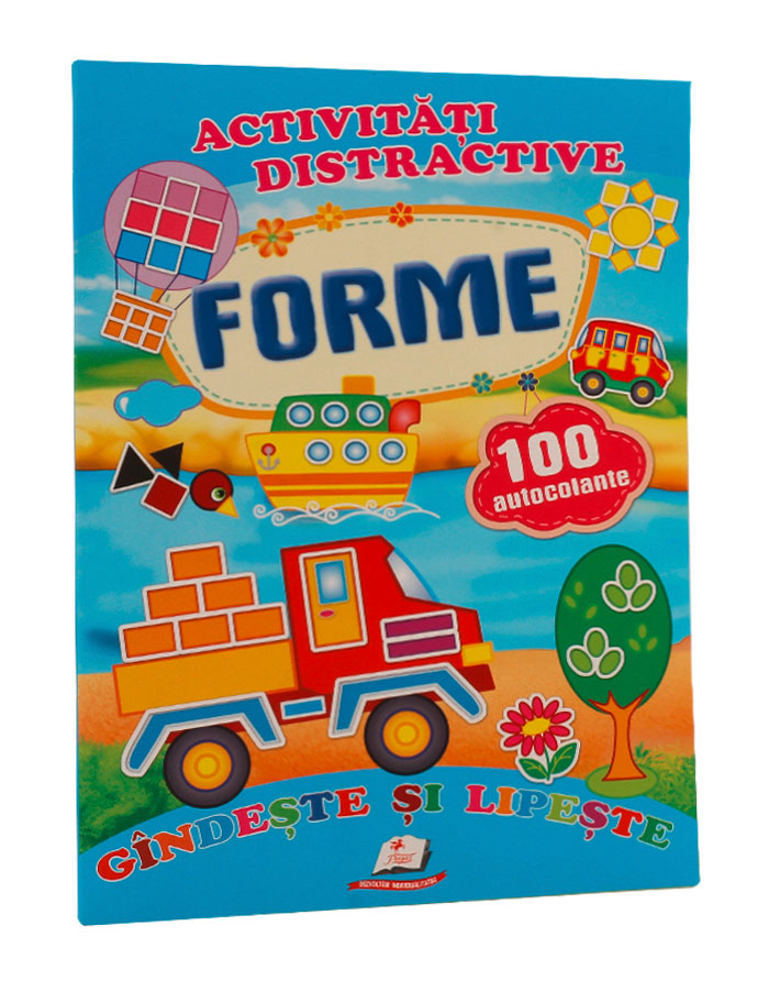 Carte Activitati Distractive-Former 100 autocolante