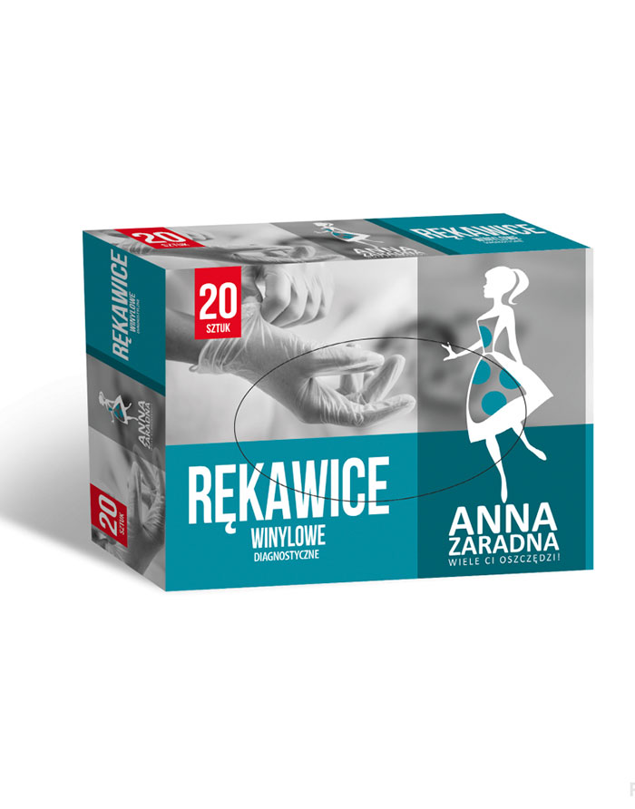 Manusi de vinil 20buc R-7911