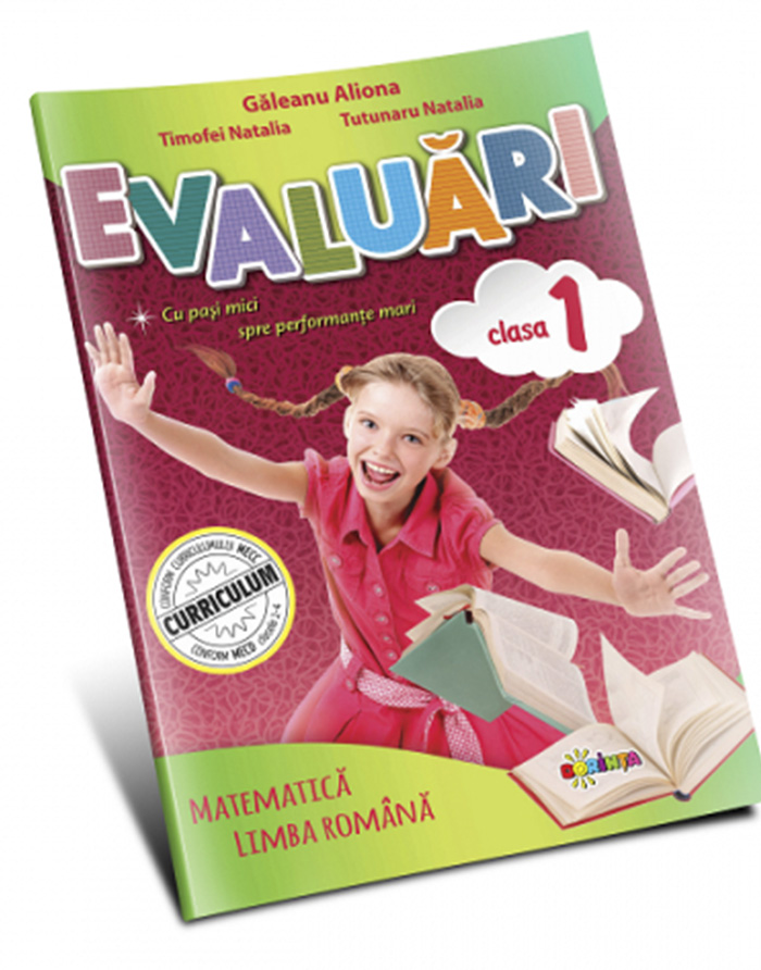 Evaluari:Matematica si Limba Romana cl.1-a