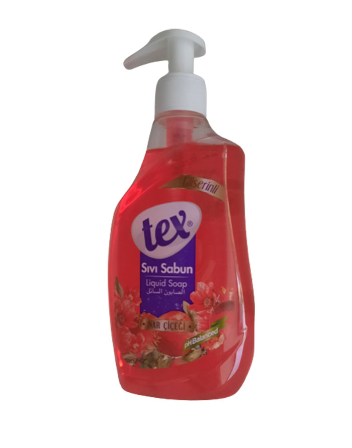 Sapun Lichid Tex 400Ml. Flori de Granat