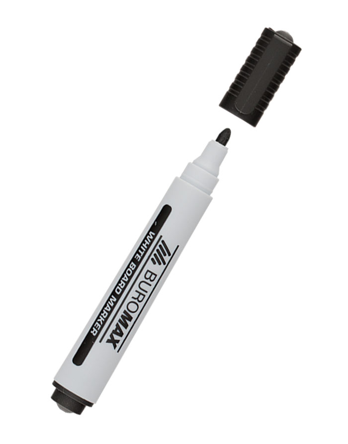 Marker whiteboard negru Buromax  2-4mm