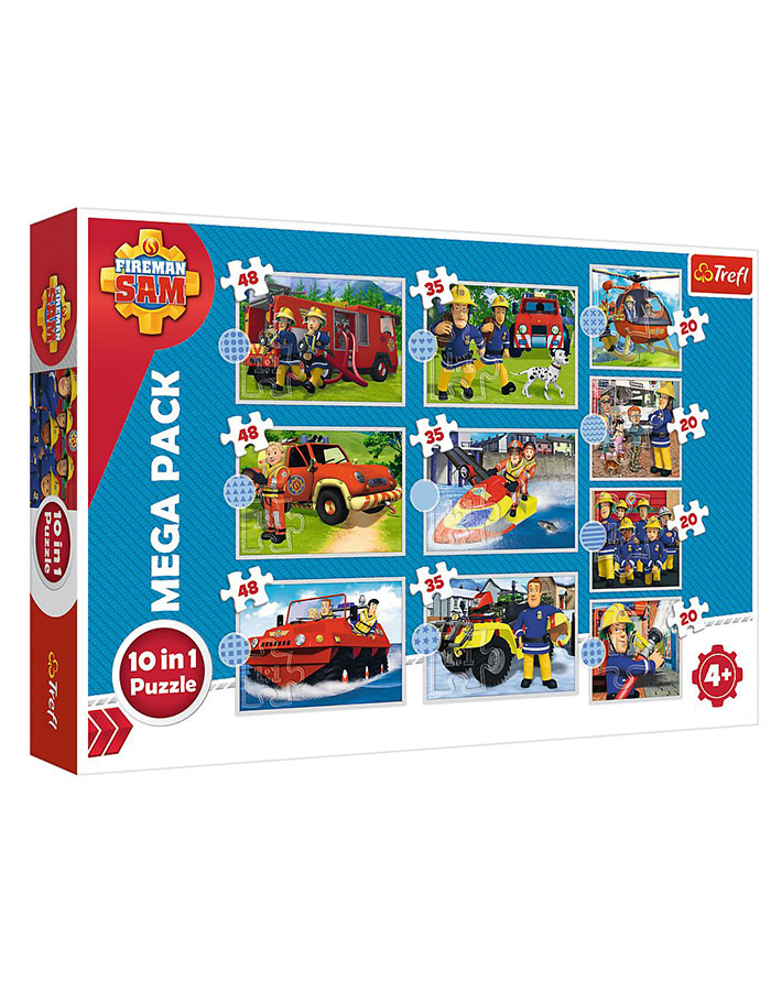 Puzzle 10 în1  Salvatorul Sam  Trefl 90382