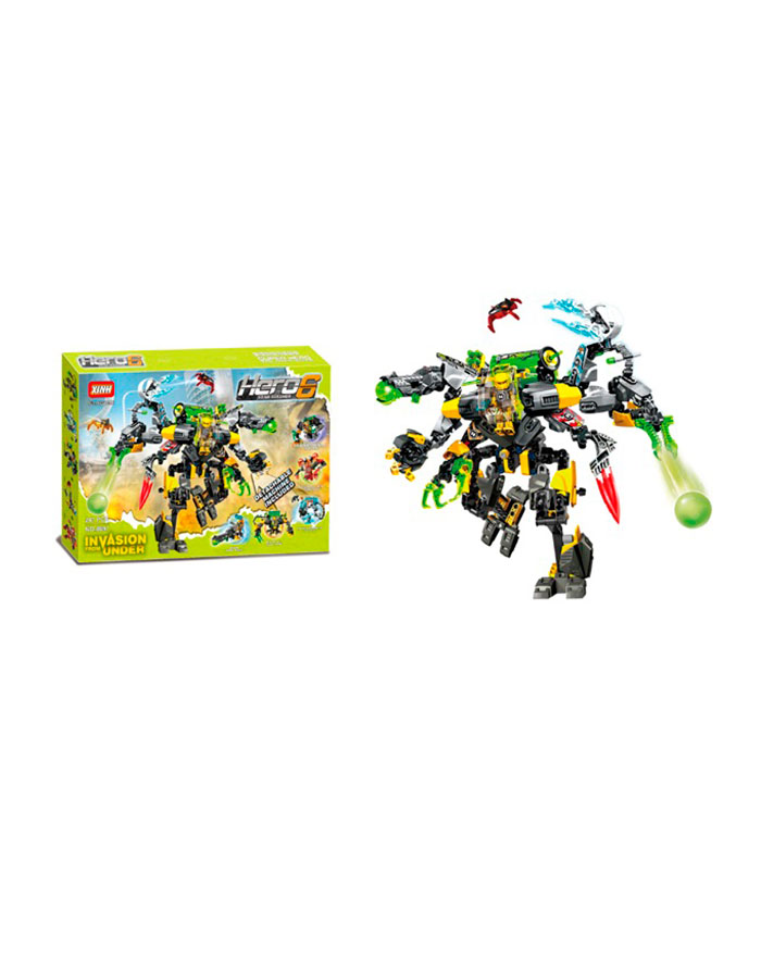 Joc Constructor Invasion  Machine  HERO 6