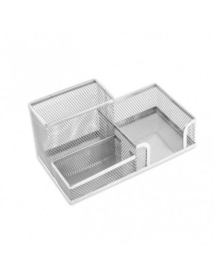 Suport masa  p/u bloc hirtie  metal argintie  plasa