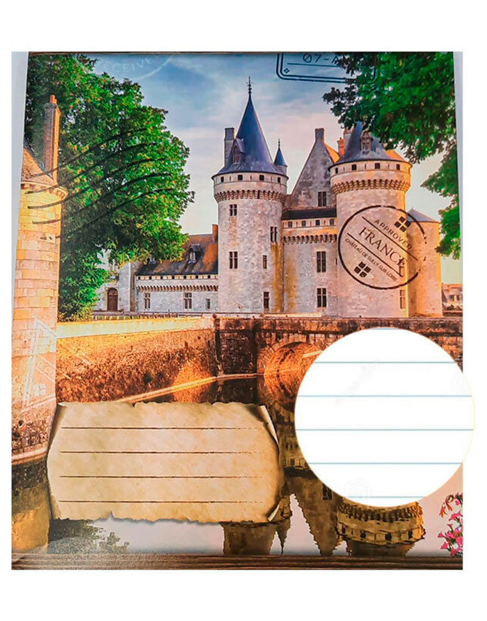 Caiet A5 96file CASTELE linie