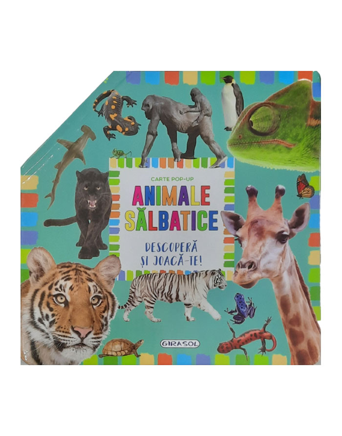 Carte pop-up - animale salbatice Girasol
